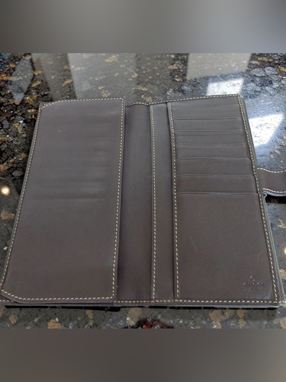 GUCCI Sherry Line Canvas/Leather Continental Wallet πβ€οΈβπ₯ - Picture 4 of 14